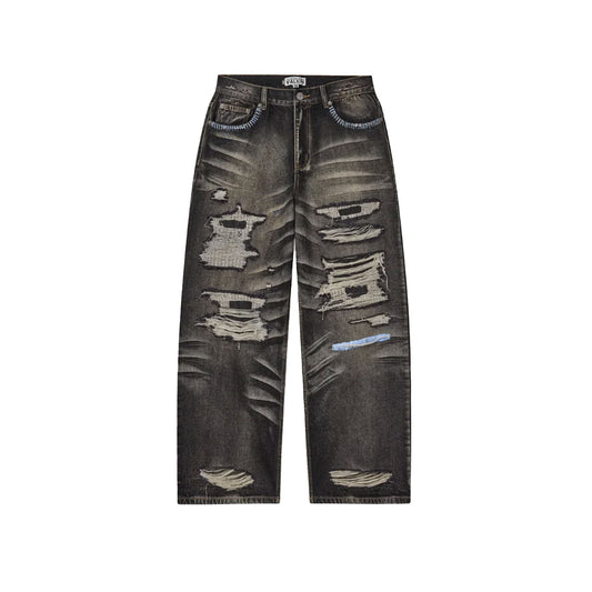 Vale Forever Thrashed Black Denim