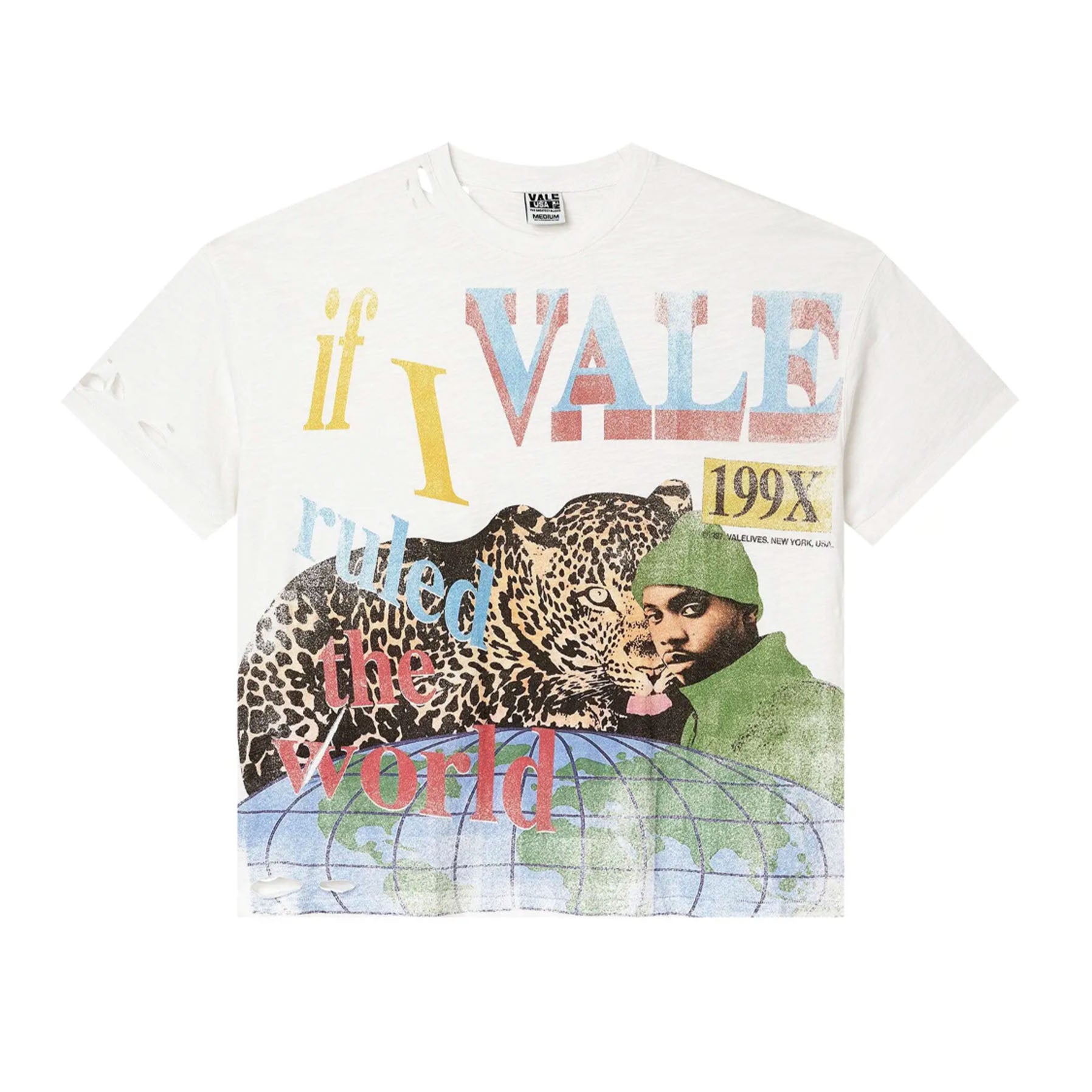 Vale Forever Da Ruler Tee White – DISTRICT ONE NY