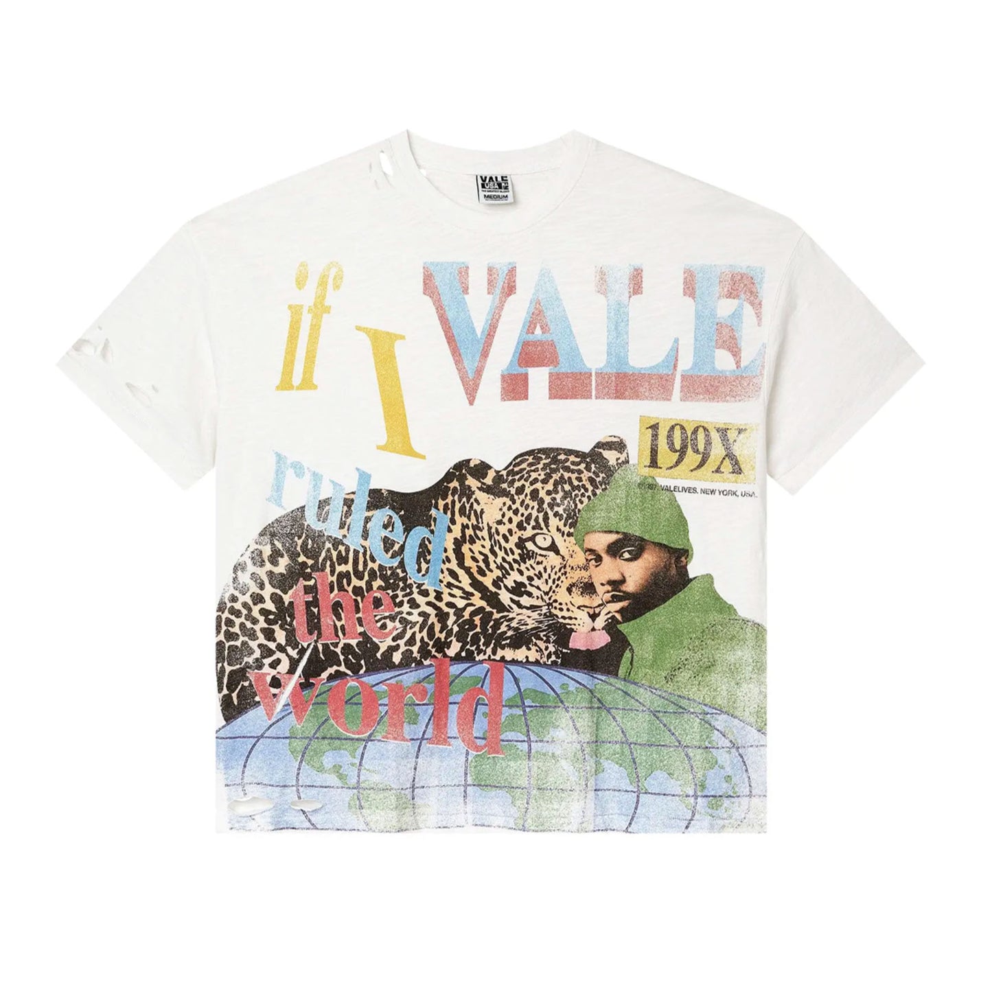 Vale Forever Da Ruler Tee White