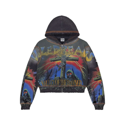 Vale Forever Damned Big Zip Up Black