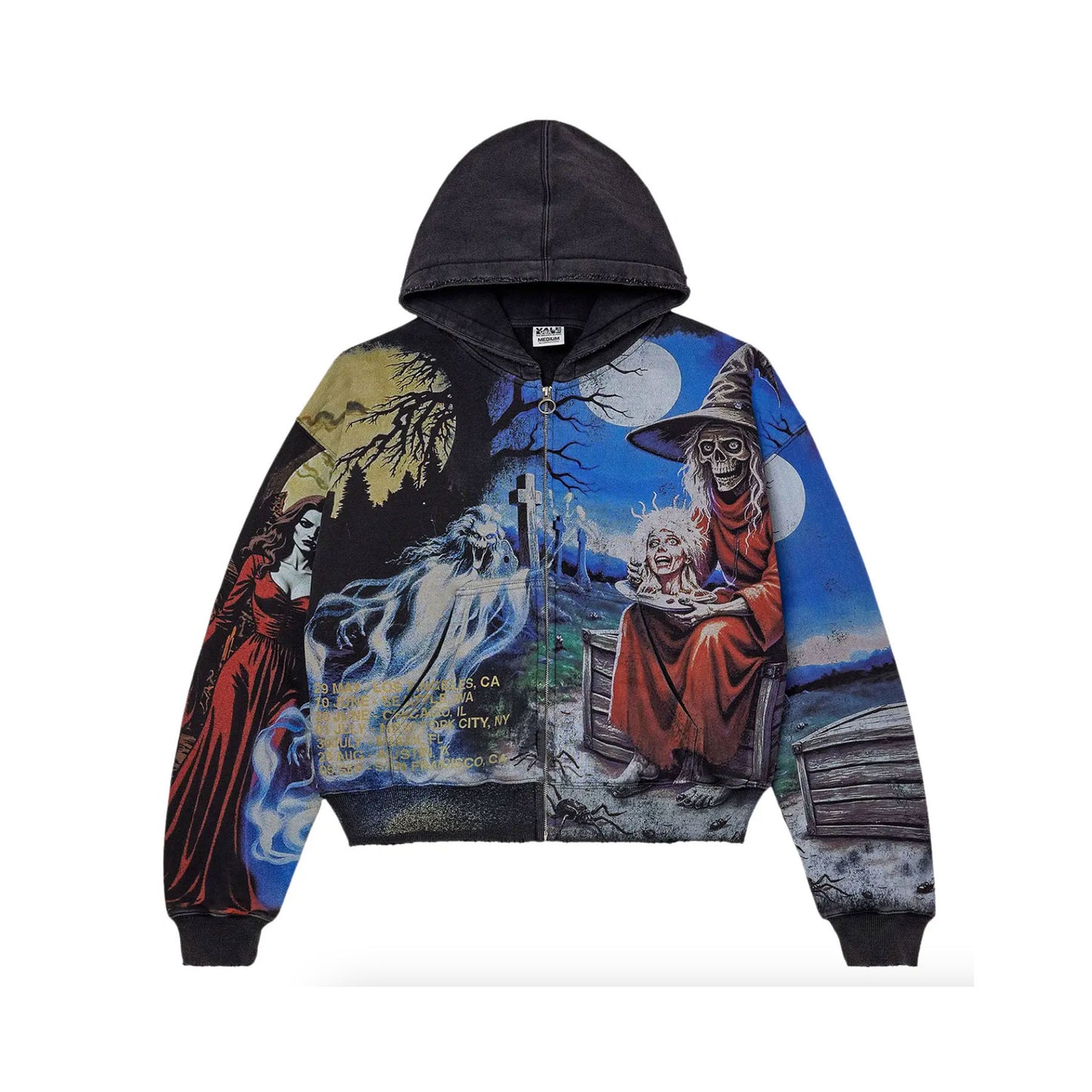 Vale Forever Ether Zip Up Black [USED] - S (Used)