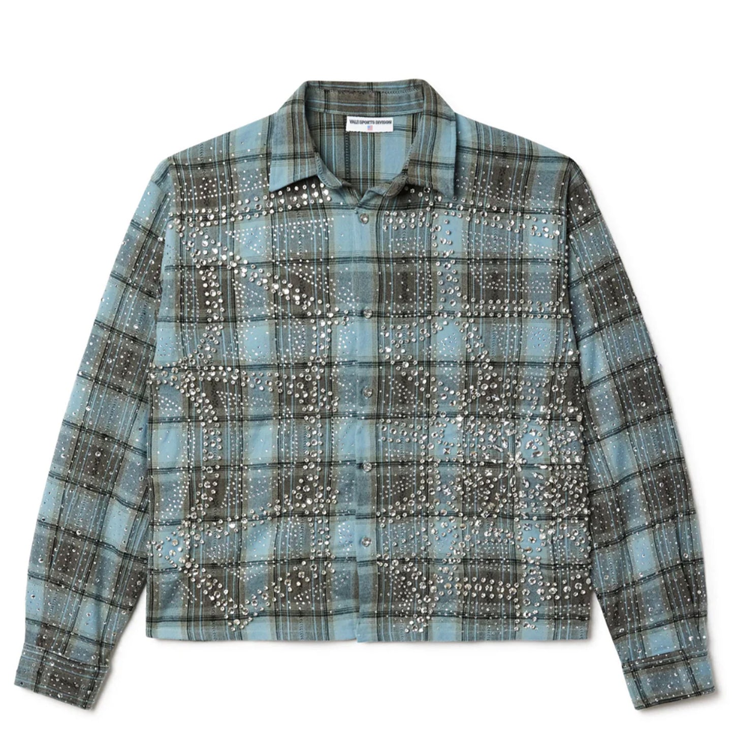 Vale Forever Ocean All Over Rhinestone Flannel [USED] - M (Used)
