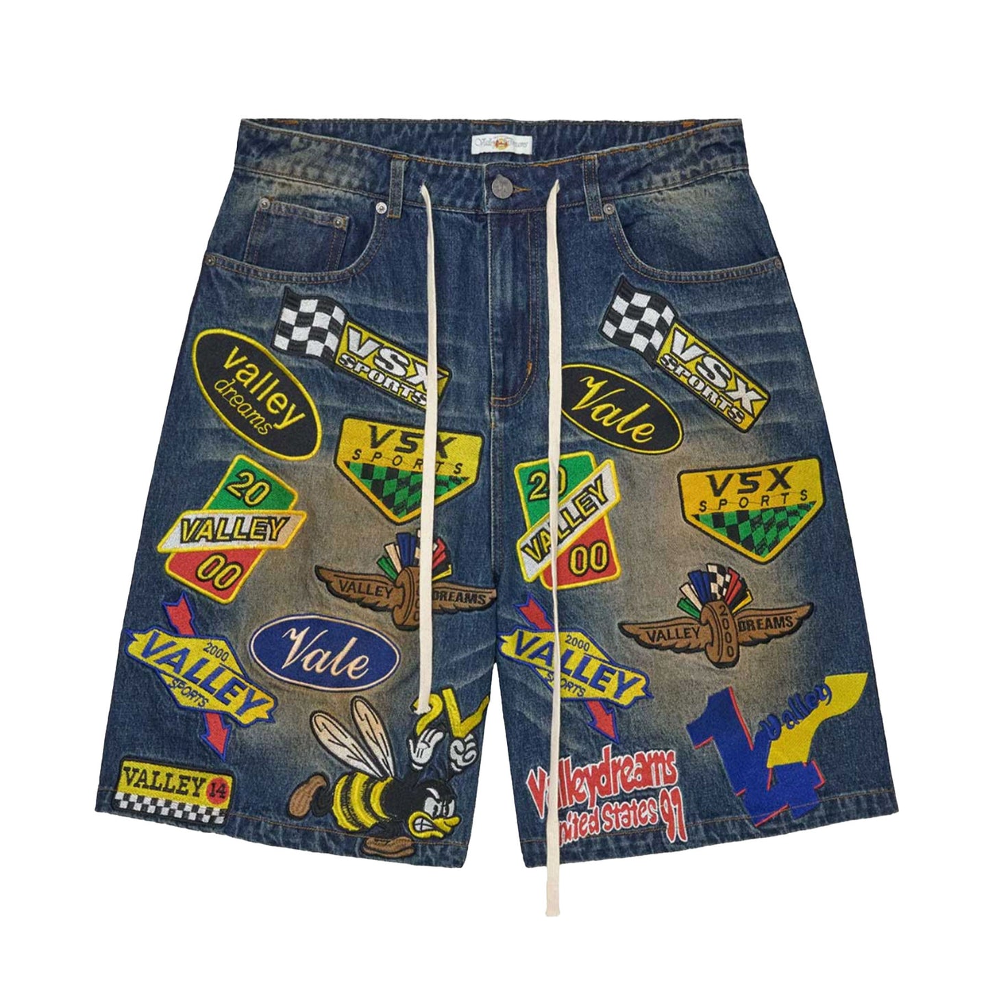 Vale Forever Passport Jorts Blue