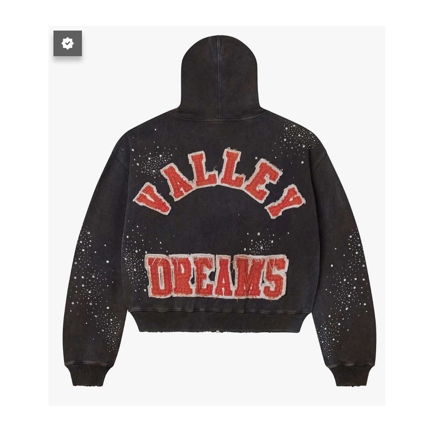 Vale Forever Pluto Cluster Zip Up Hoodie Black [USED] - M (Used)