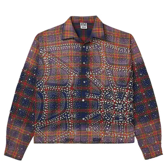 Vale Forever Purple Fever Flannel Blue/Orange [USED] - S (Used)