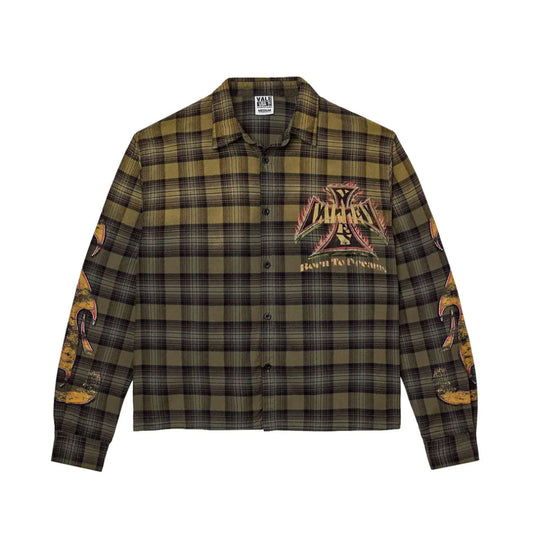Vale Forever Reborn Flannel Green