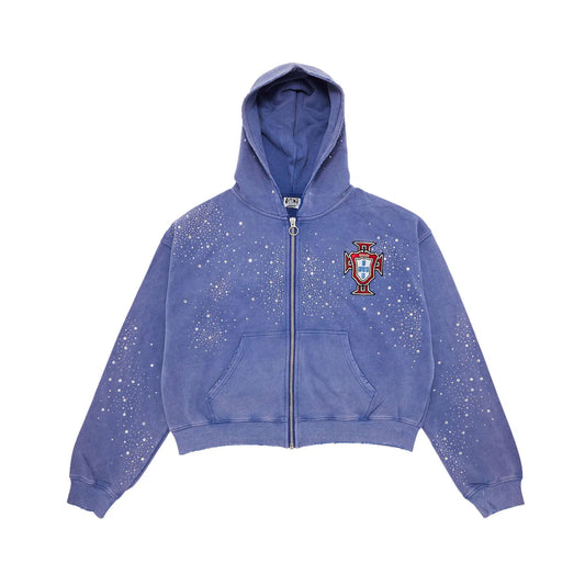 Vale Forever Sea Cluster Zip Up Light Blue