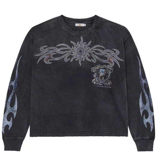 Vale Forever Valley Bling Long-Sleeve Black