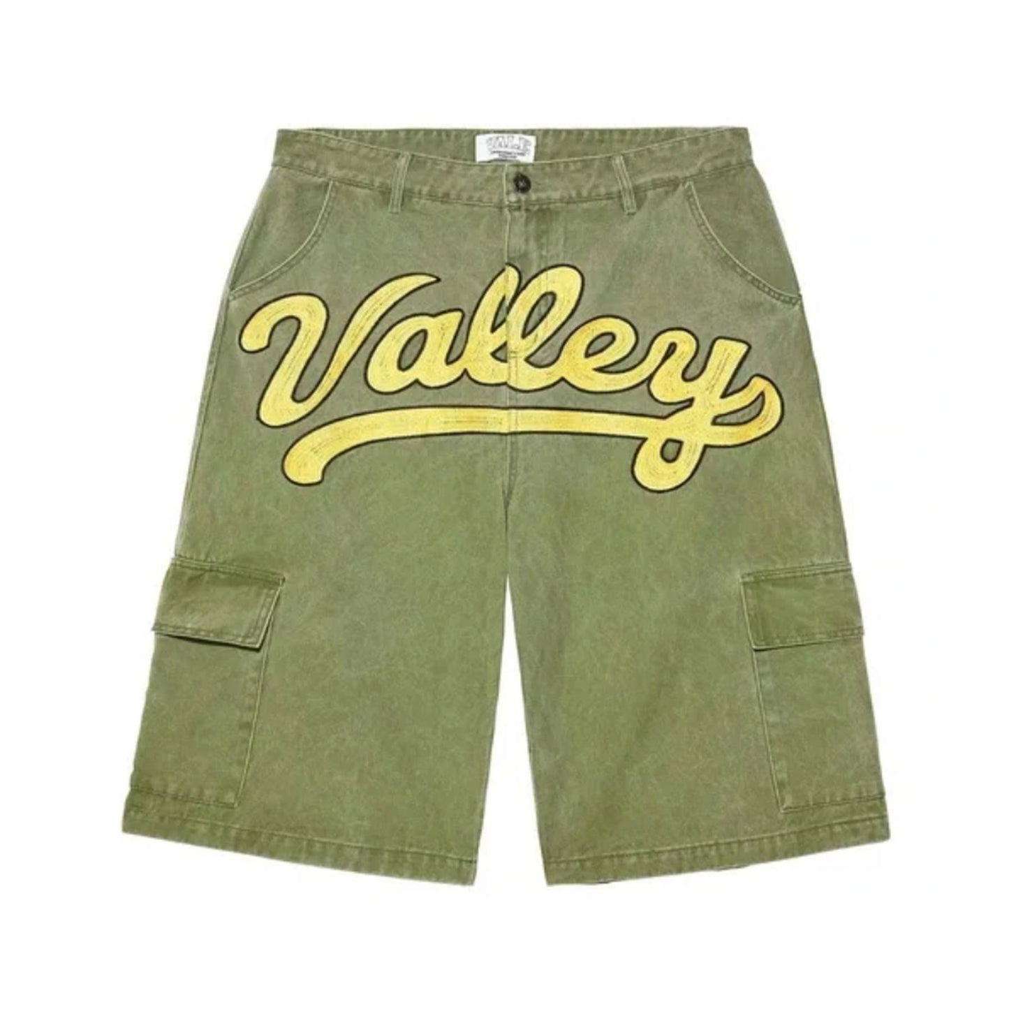 Vale Forever Valley Militia Cargo Green Men Shorts [USED] - 32 (Used)