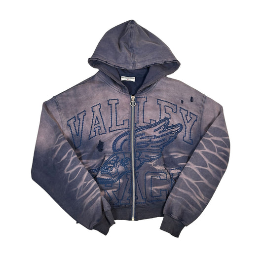 Vale Typhoon Garden Zip Up Purple [USED] - S (Used)