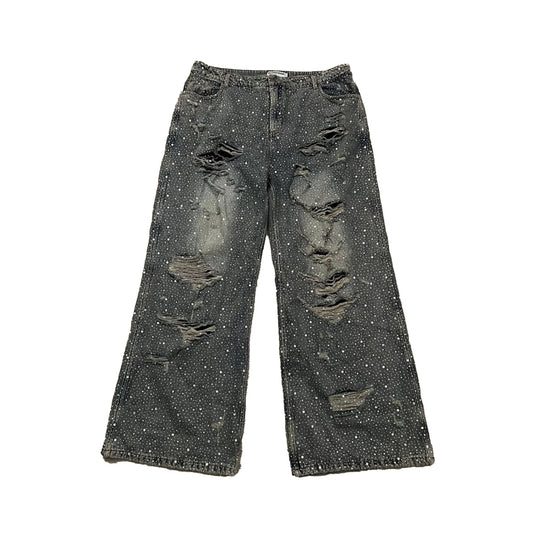 Vale  Vale Forever Crystal Rain Denim Jeans