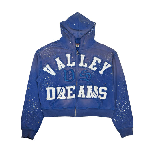 Vale Forever Classico Zip Up Hoodie Sapphire [USED] - L (Used)