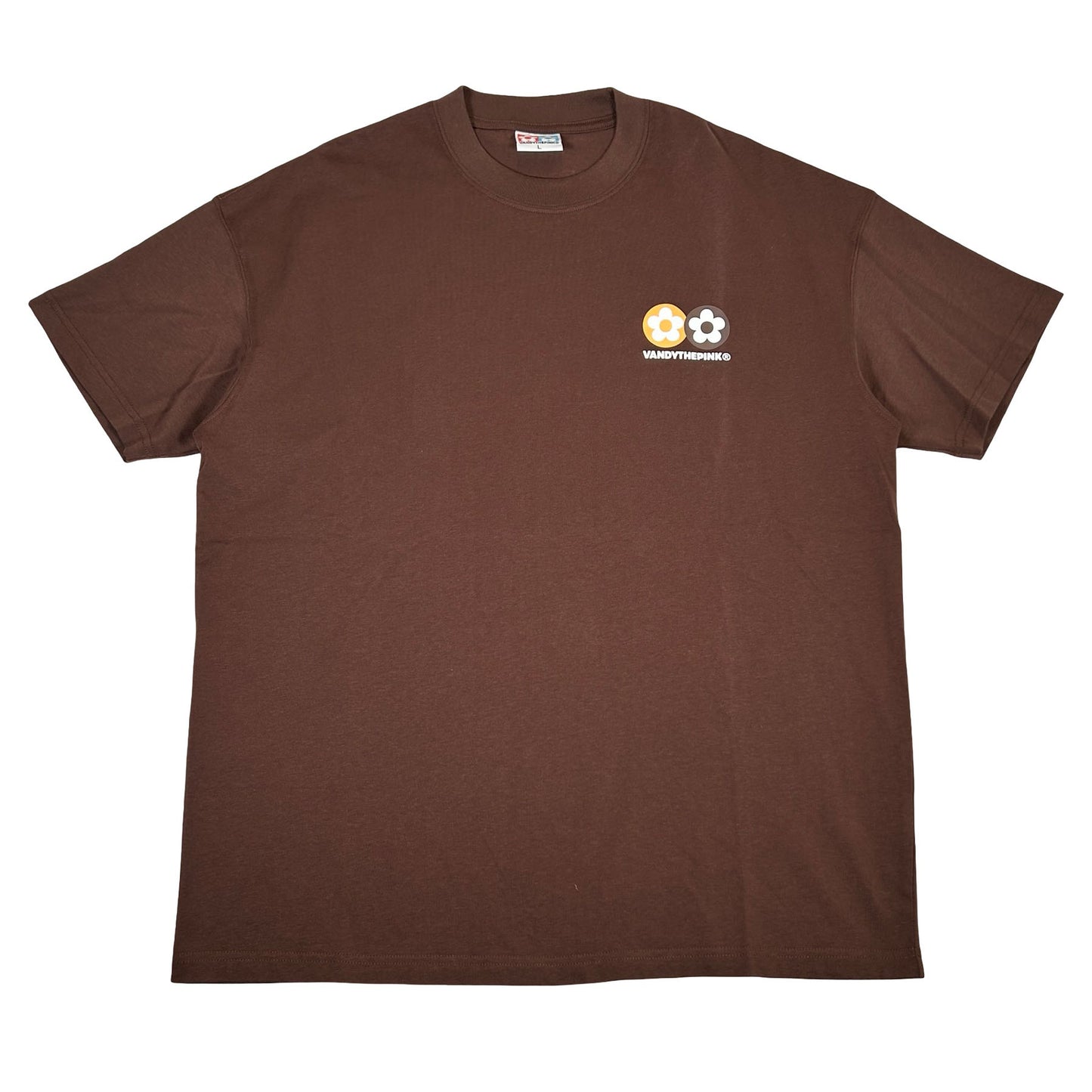 Vandy The Pink Flower Pot Tee Brown