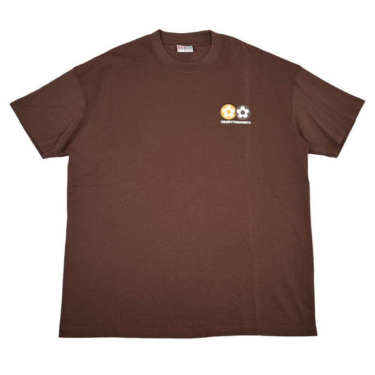 Vandy The Pink Flower Pot Tee Brown