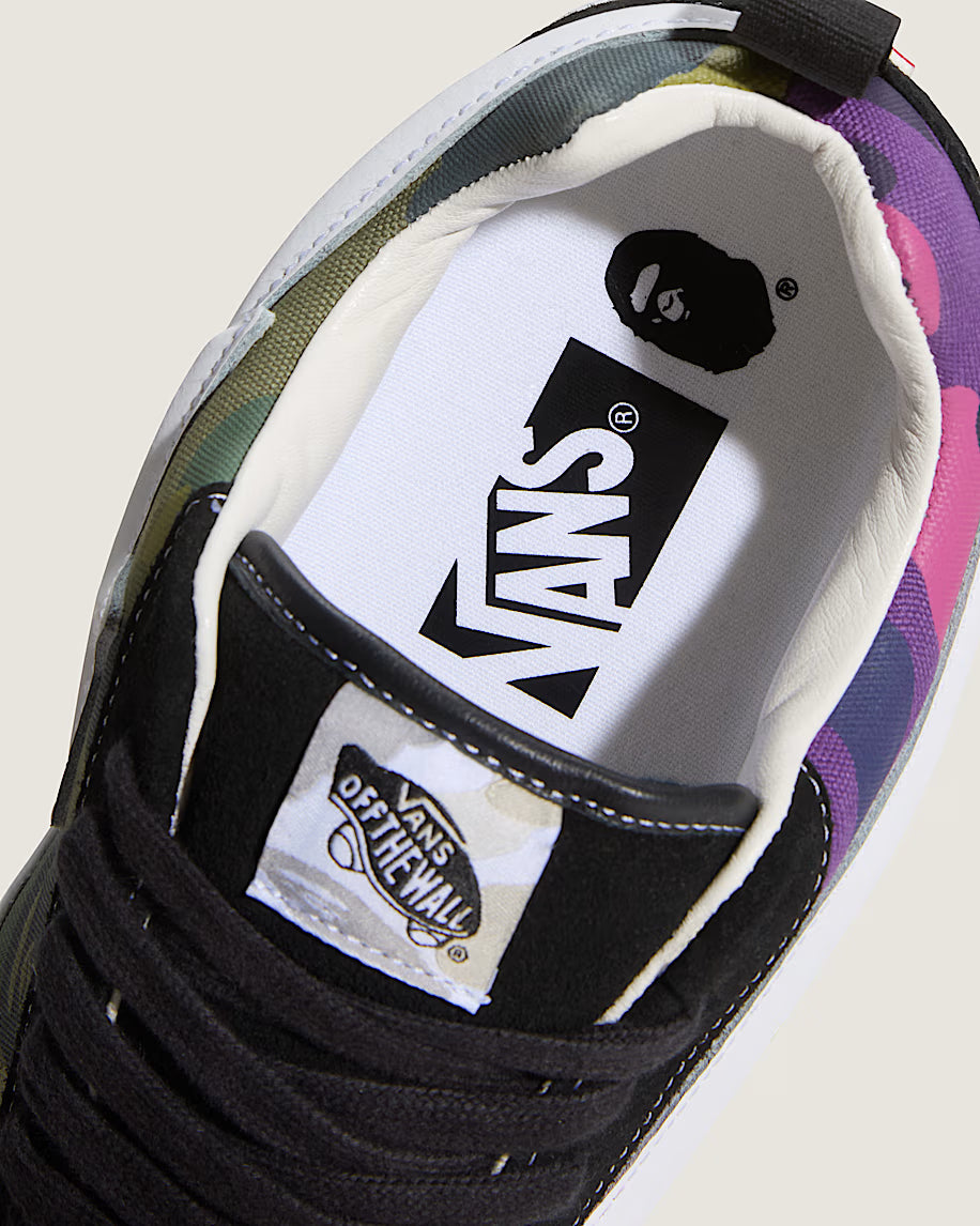 VN000Z39W09 Vans Knu Skool Bape Camo Green