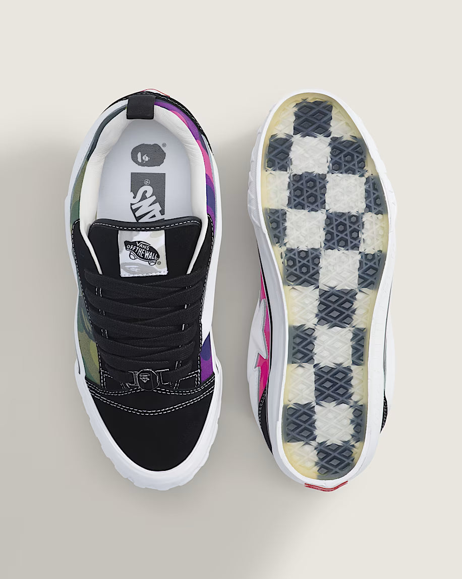 VN000Z39W09 Vans Knu Skool Bape Camo Green