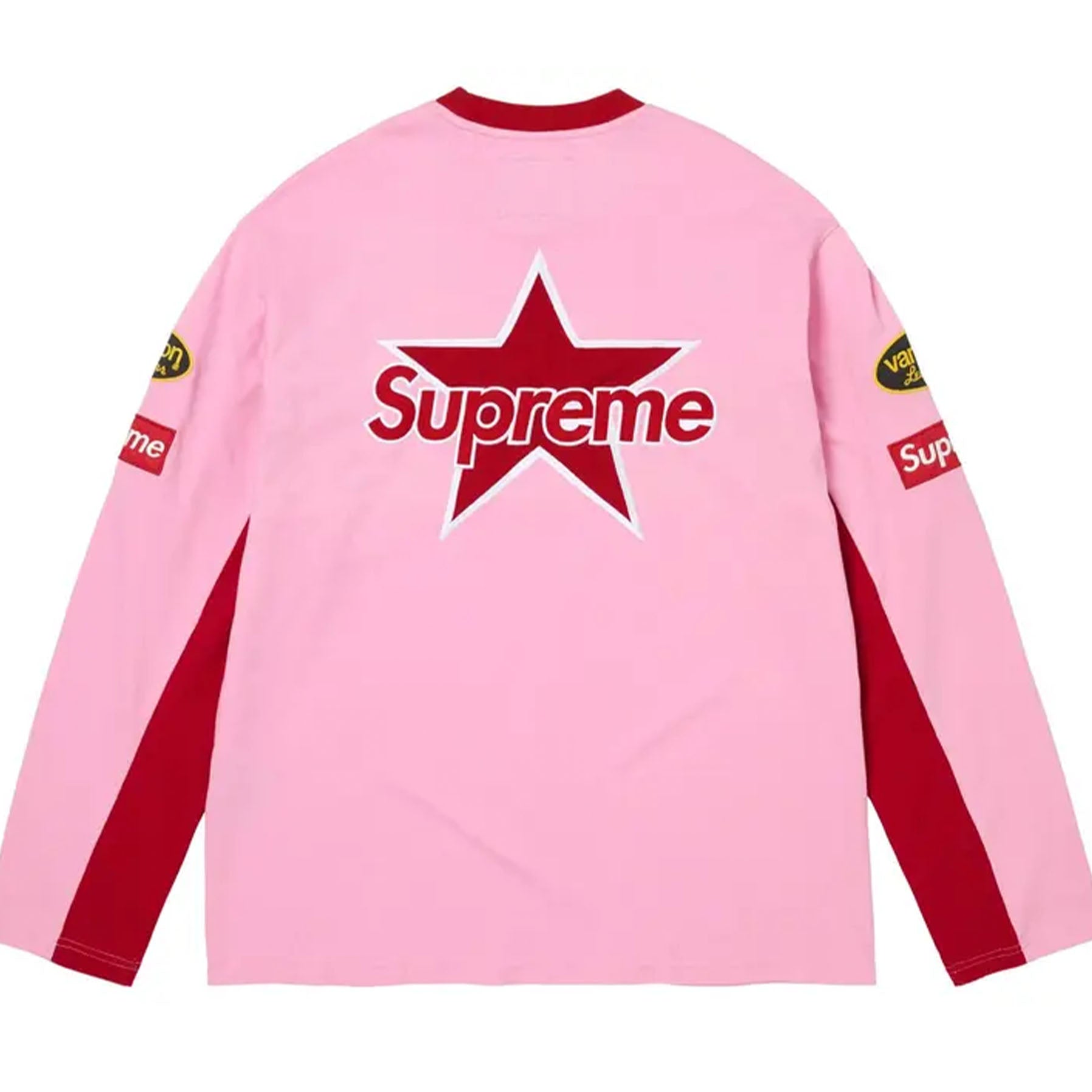 Supreme Vanson Leathers L/S Top Pink – DISTRICT ONE NY