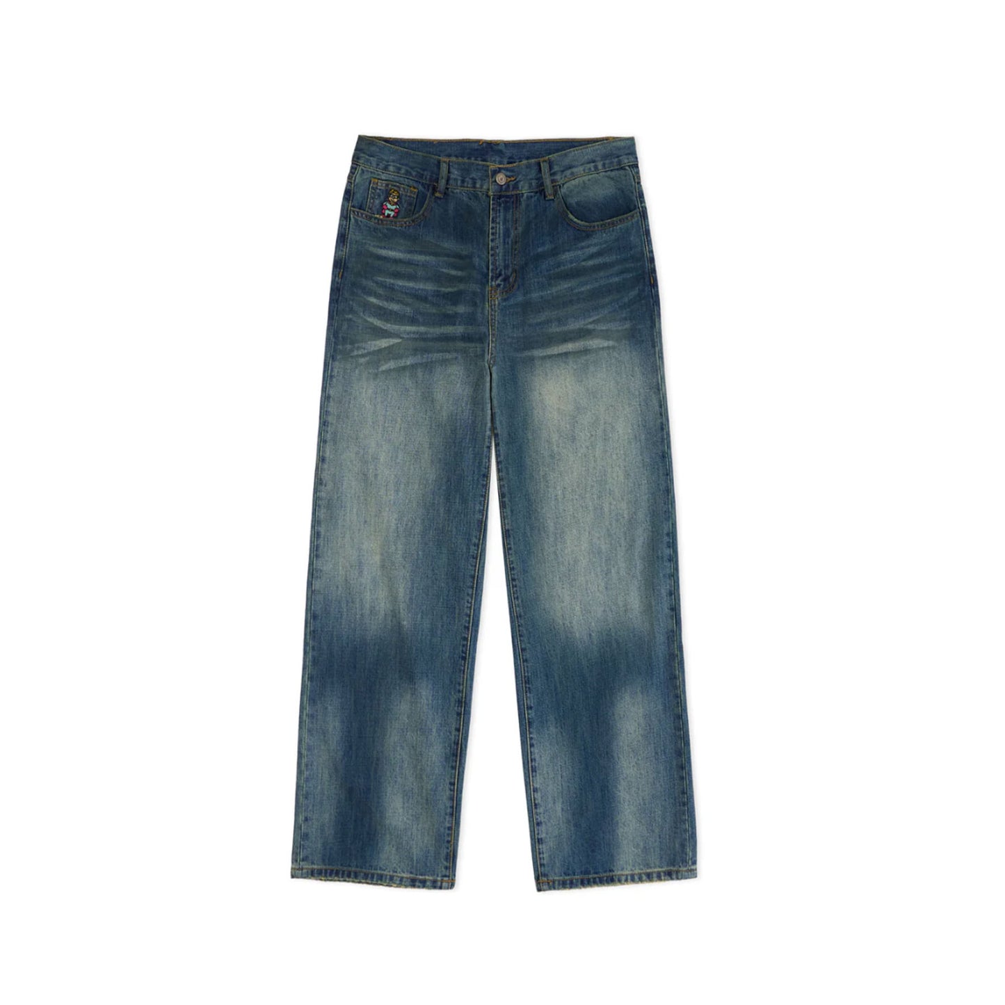 Kidsuper Studio Washed Doves Denim Blue [USED] - XL (Used)