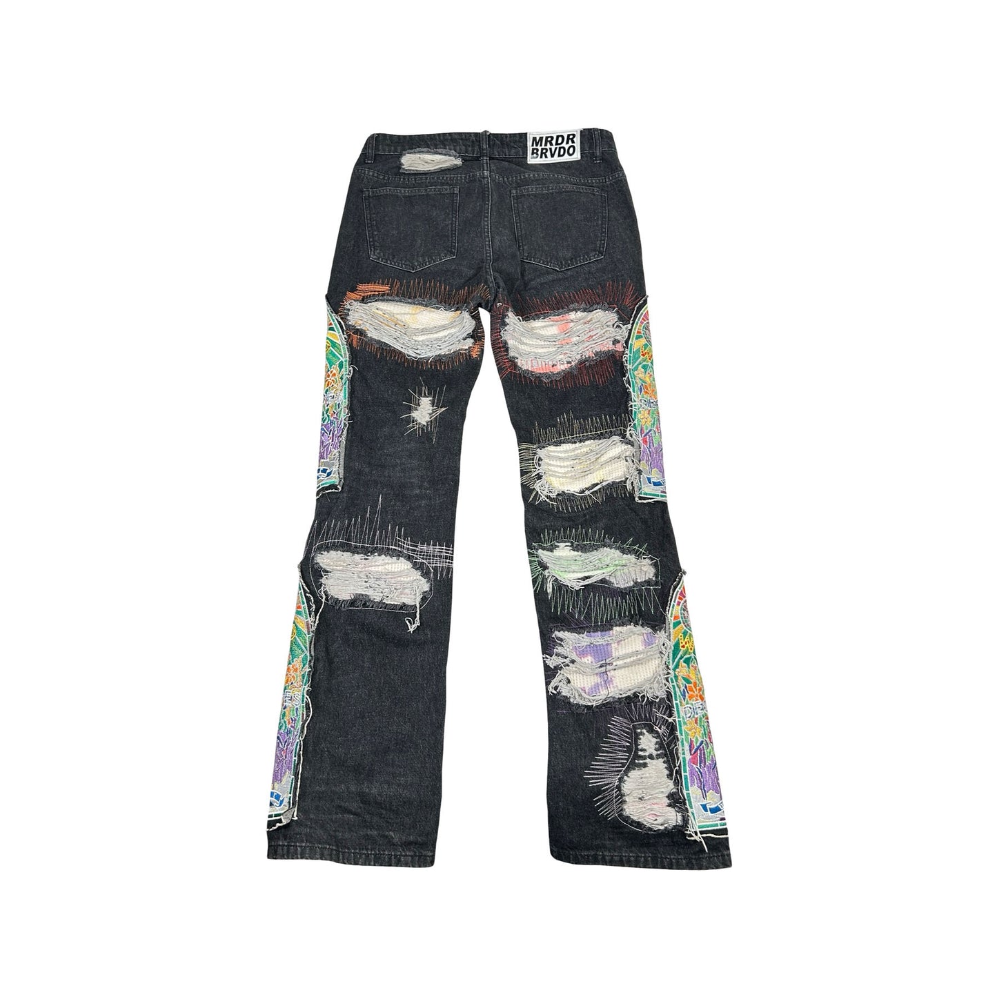 Who Decides War Fusion Denim 'Coal/Multicolor' [USED] - 32 (Used)