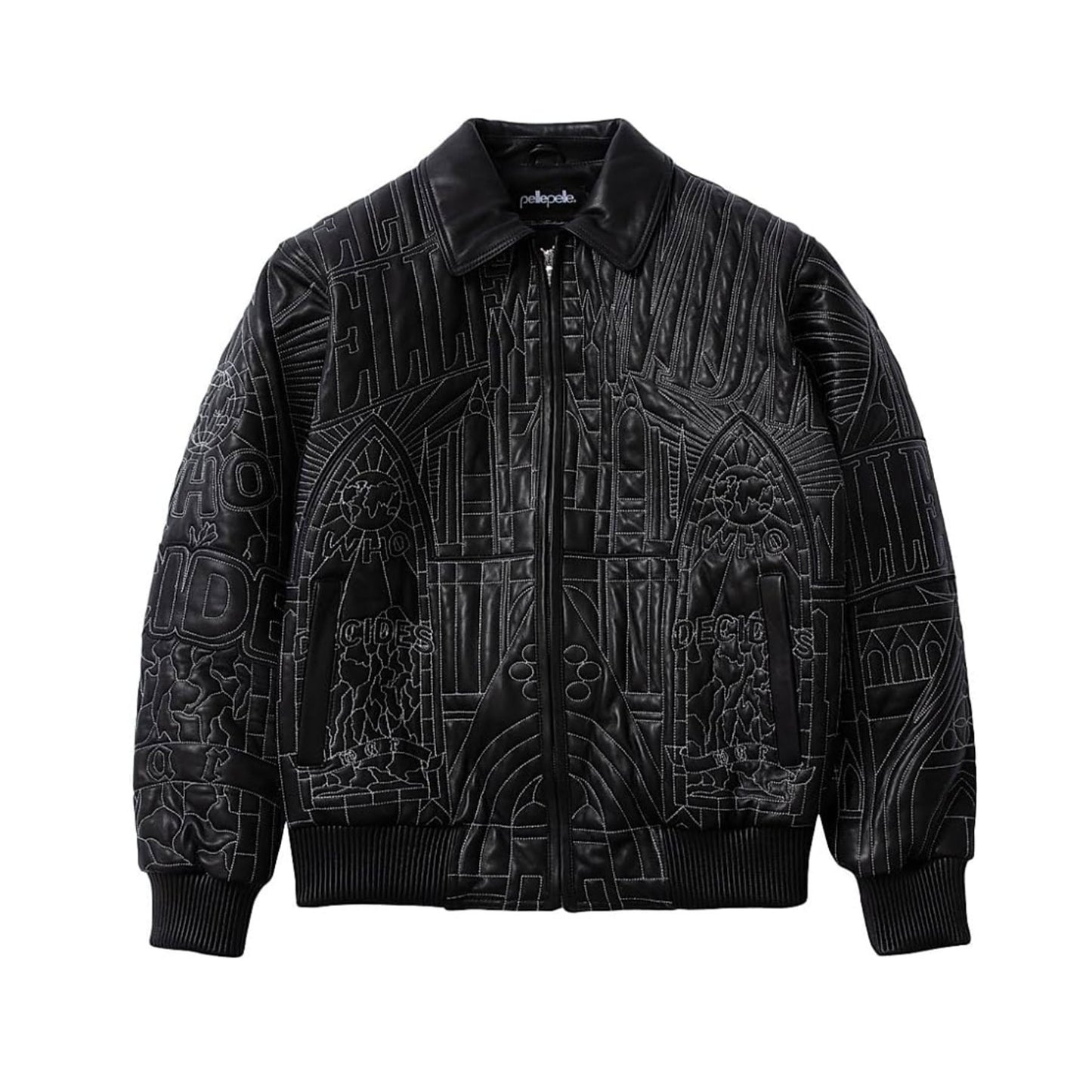 Who Decides War Who Decides War x Pelle Pelle Cathedral Jacket