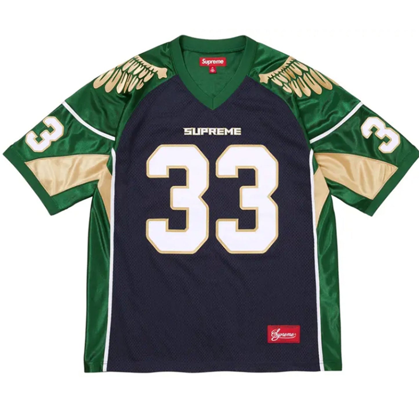 Supreme Wings Football Jersey Navy