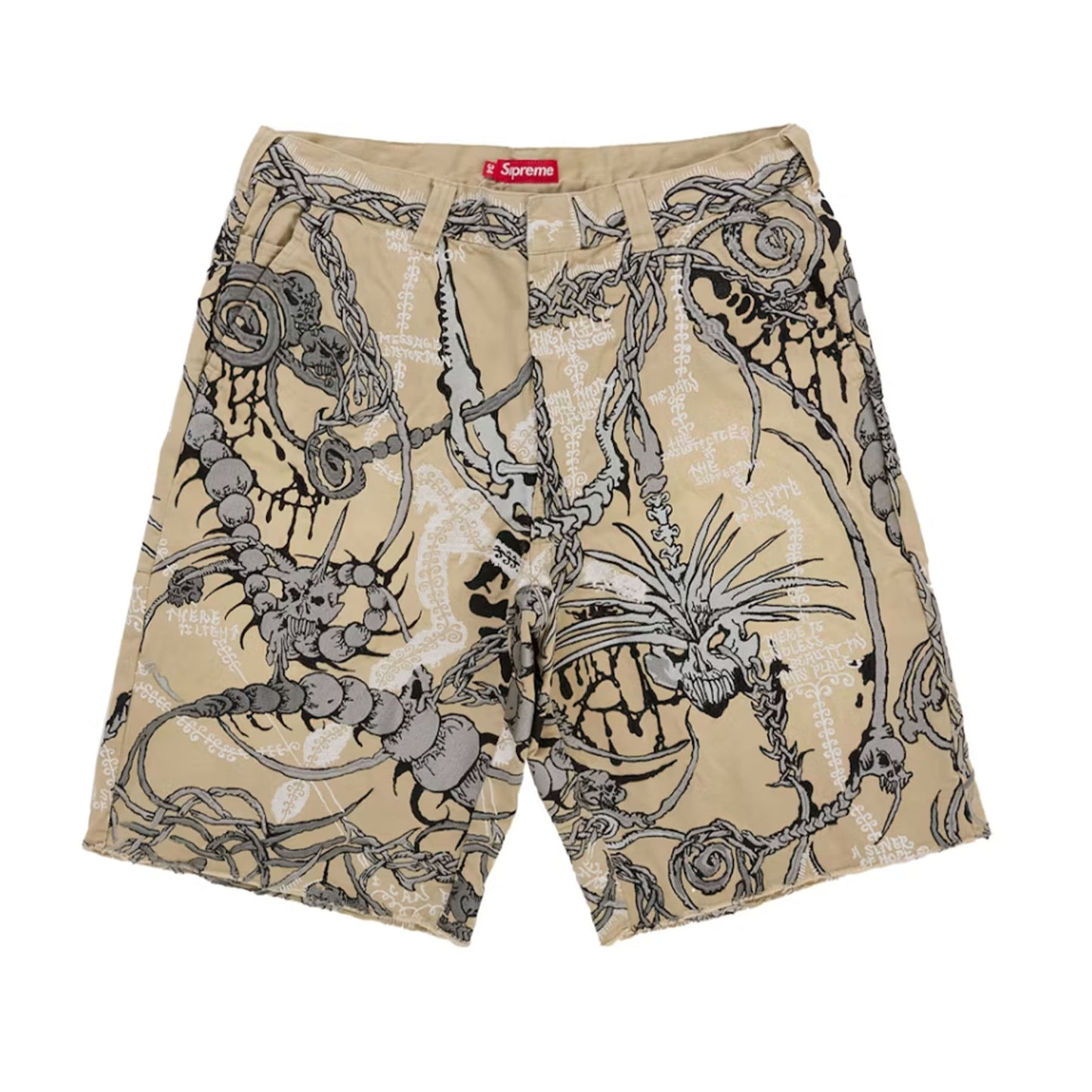 Supreme Wombat Embroidered Work Short Brown