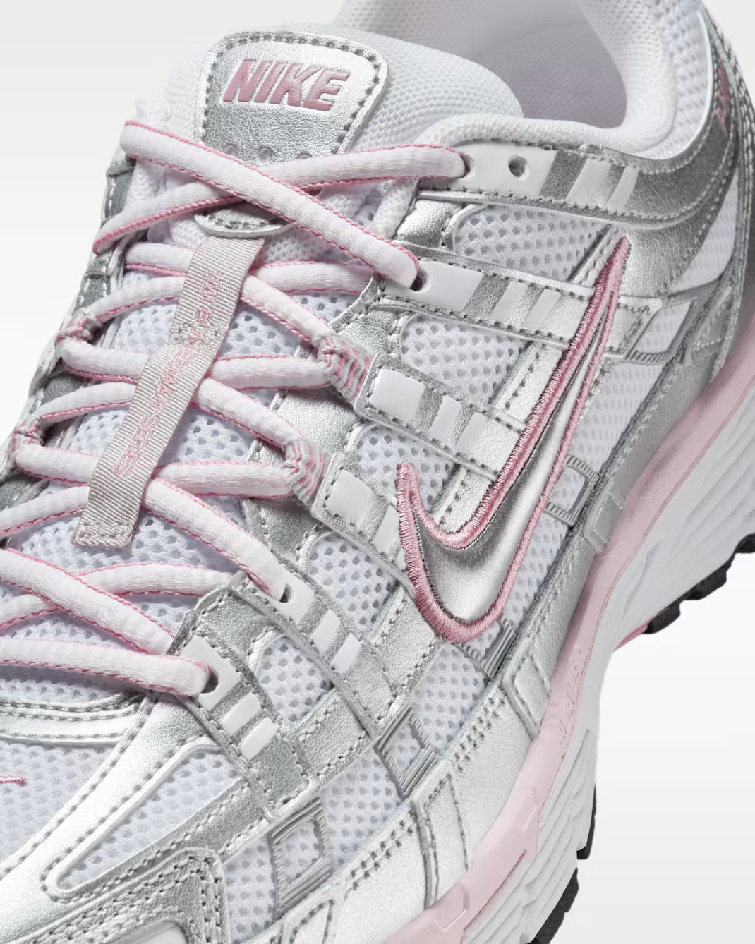 BV1021 108 Nike P-6000 White Elemental Pink (Women's)