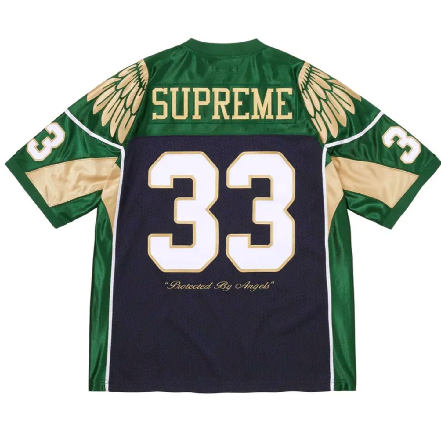 Supreme Wings Football Jersey Navy