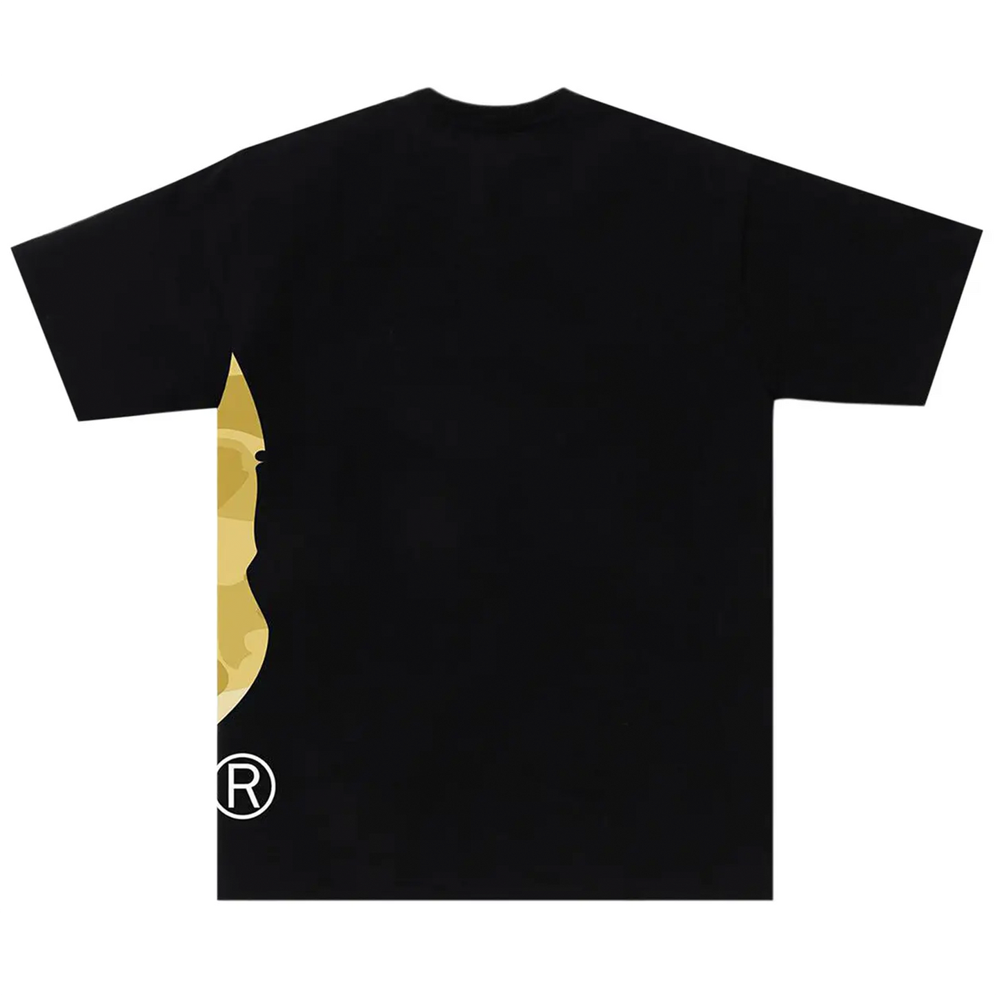 BAPE Color Camo Side Big Ape Head Tee (FW25) Black/Yellow [USED] - L (Used)