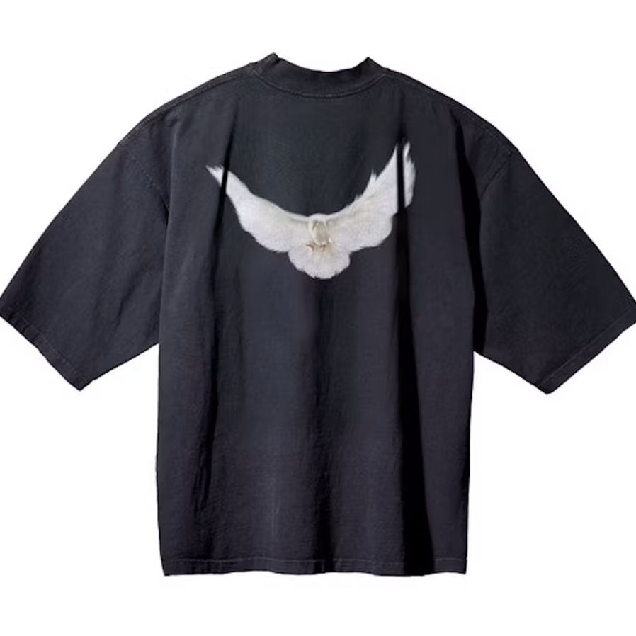 Yeezy Gap Engineered by Balenciaga Dove 3/4 Sleeve Tee Black