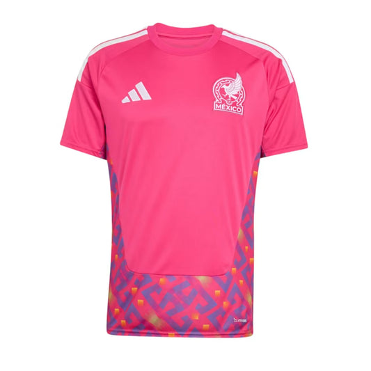 Adidas Mexico 2026 Home Goalkeeper Jersey Team Real Magenta