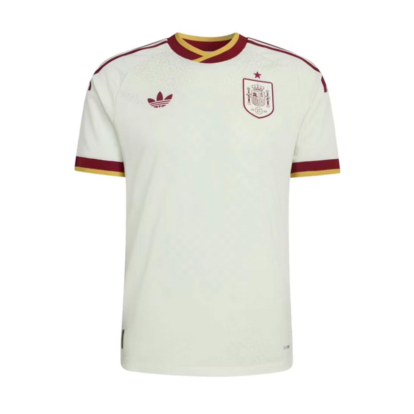 adidas Spain 26 Away Authentic Jersey Off White