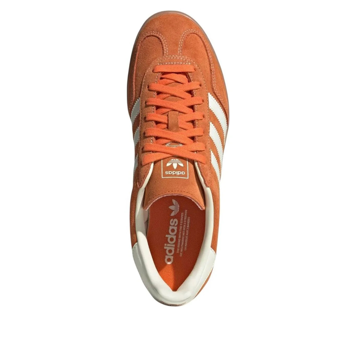 JQ8392 adidas Gazelle Indoor Orange Off White Gold Metallic [CONDITIONAL] [NO BOX]
