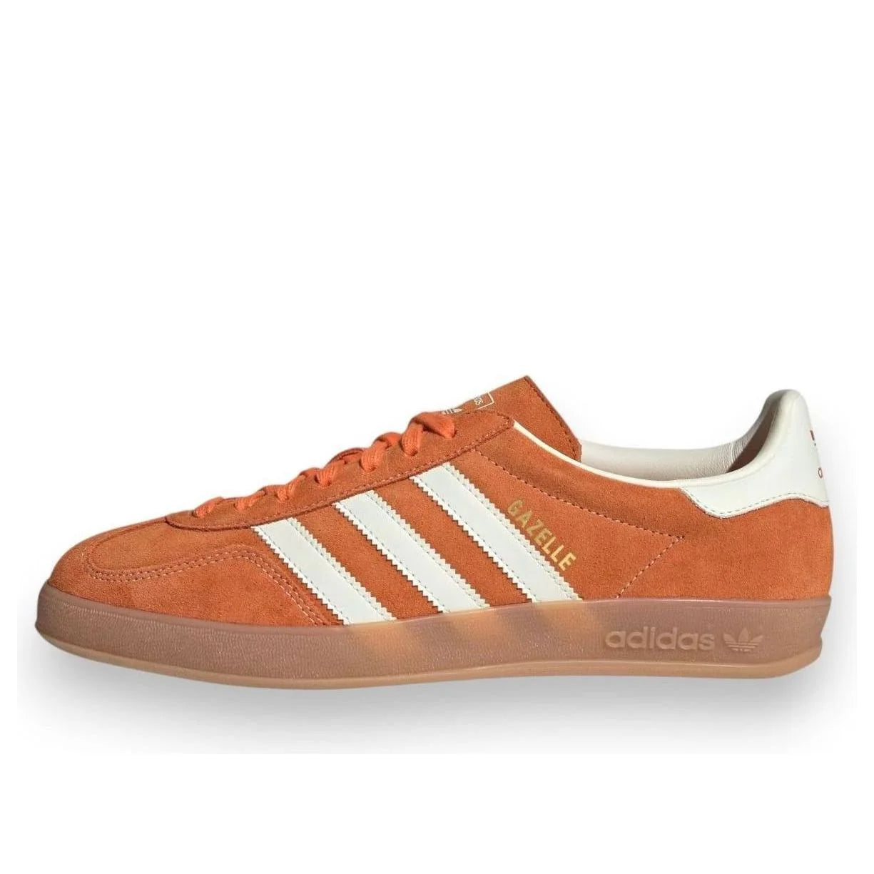 JQ8392 adidas Gazelle Indoor Orange Off White Gold Metallic [CONDITIONAL] [NO BOX]