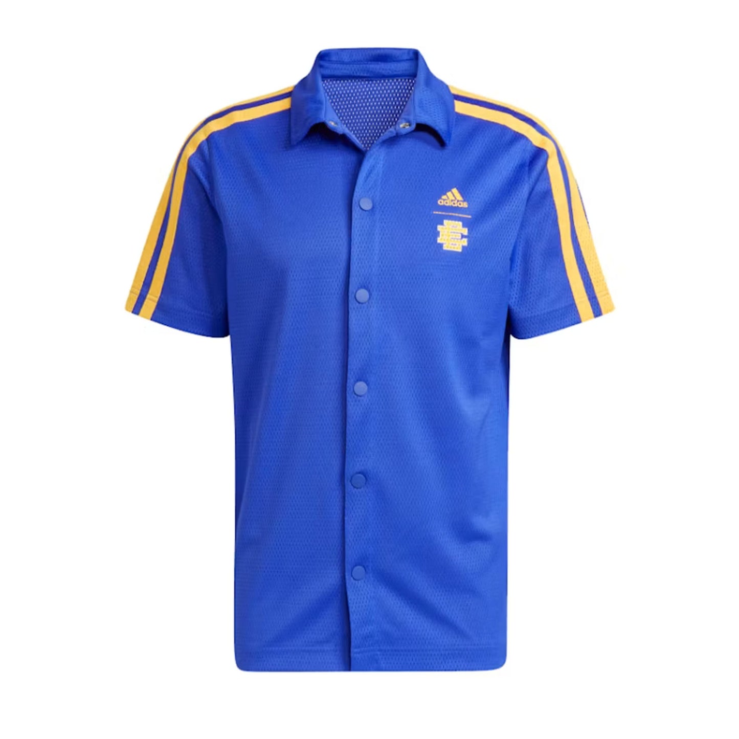 adidas x Eric Emanuel Hoops Summer Essentials Snap Shooter Tee Sonic Ink