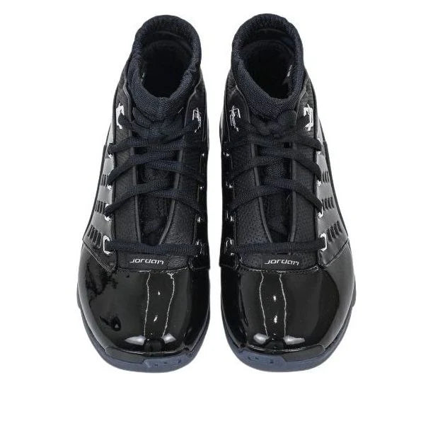 IV7640 001 Air Jordan 17 Low Black Patent