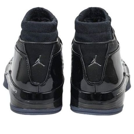 IV7640 001 Air Jordan 17 Low Black Patent