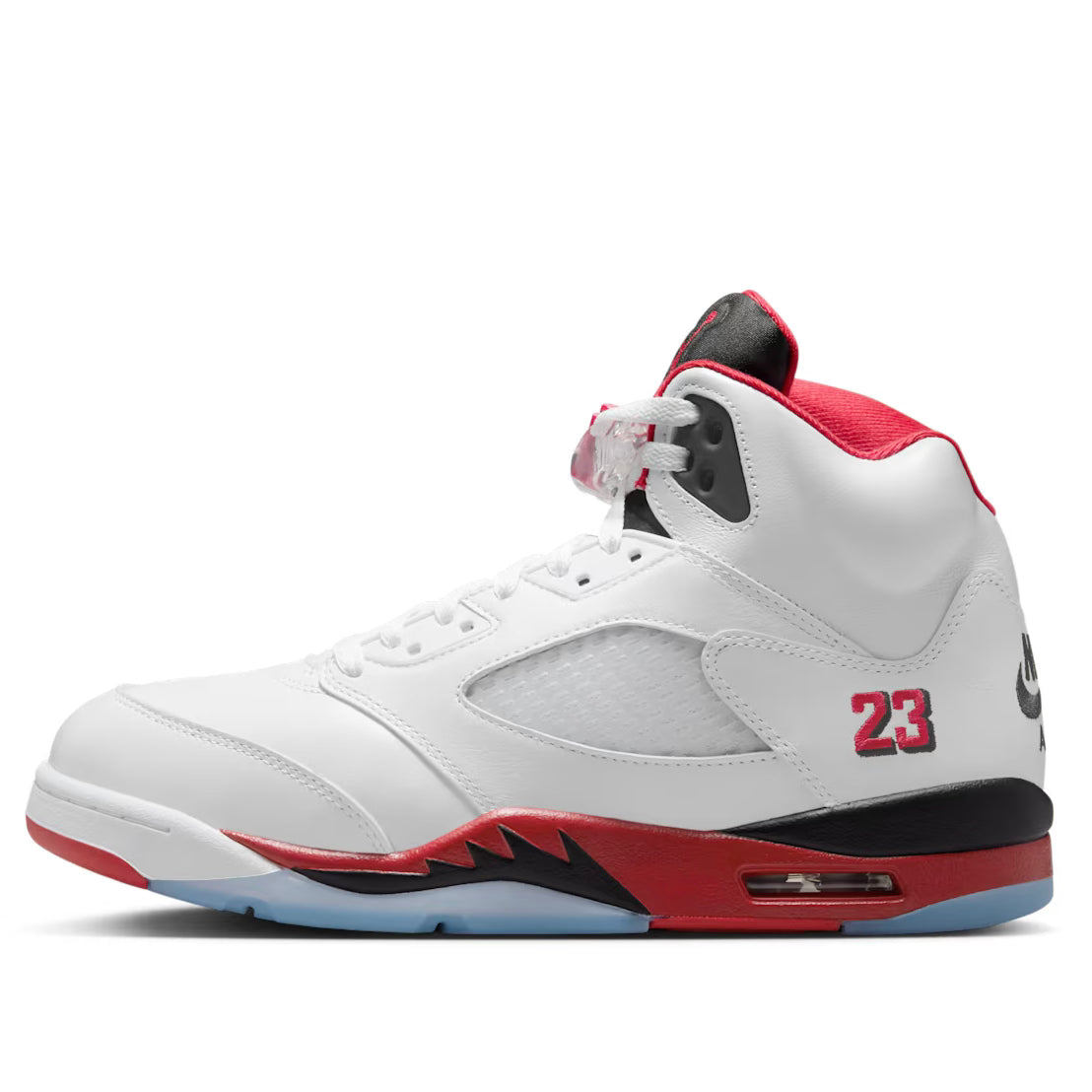HQ7978 101 Air Jordan 5 Retro Fire Red Black Tongue (2025) [NO BOX]