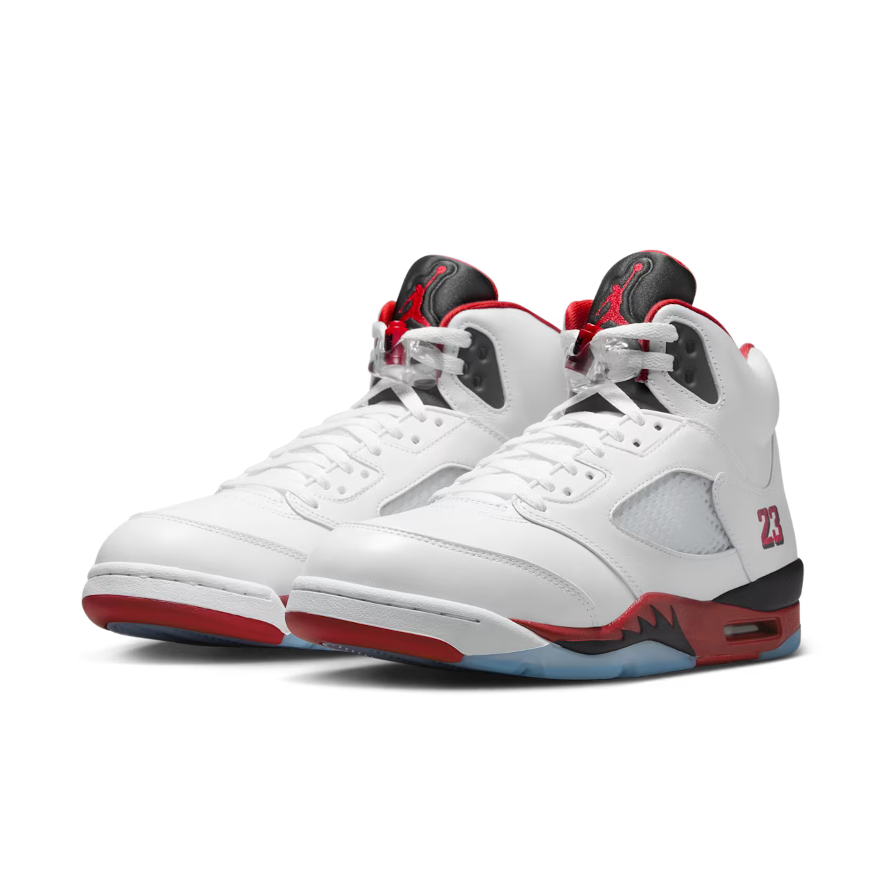 HQ7978 101 Air Jordan 5 Retro Fire Red Black Tongue (2025) [NO BOX]