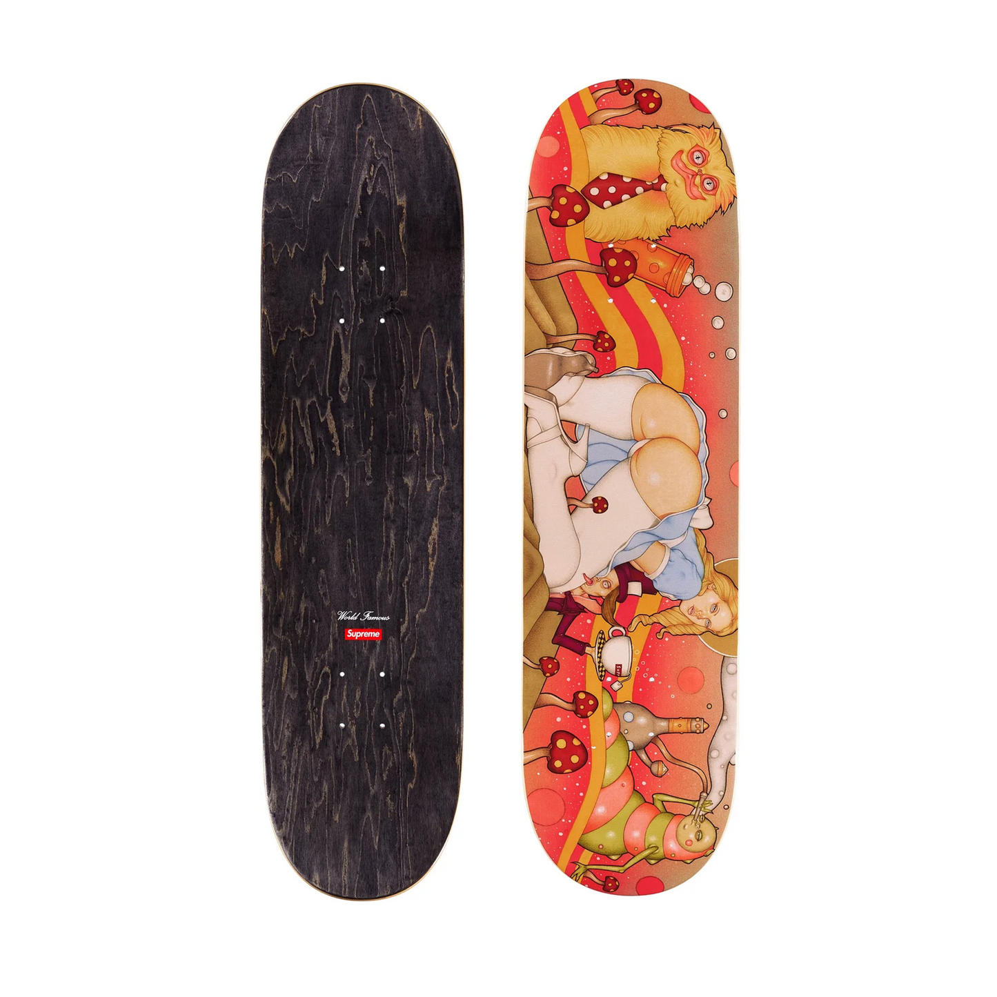 Supreme Alice Skateboard Deck Multicolor – DISTRICT ONE NY