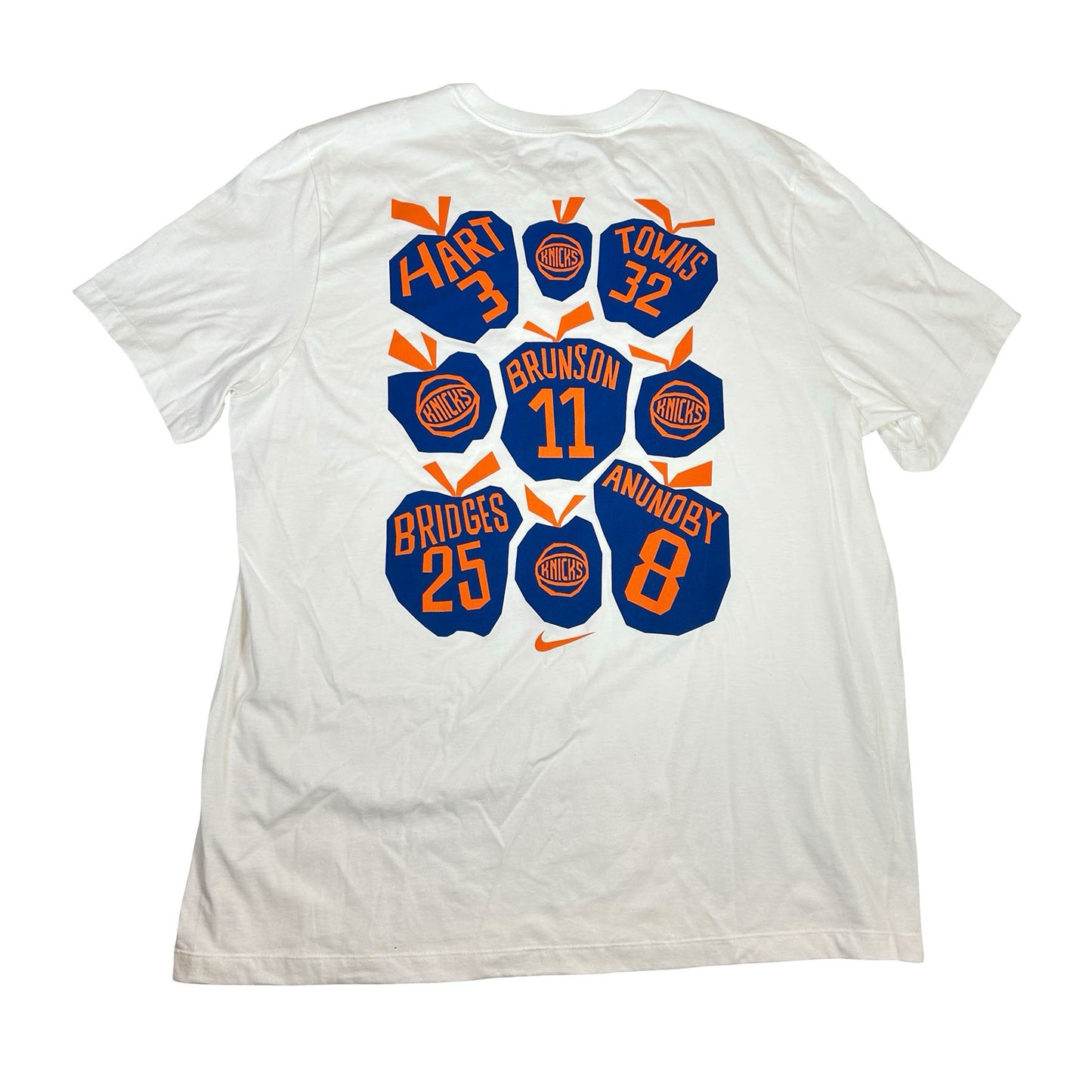Nike Park & Shop NY Knicks Big Apple Tee White