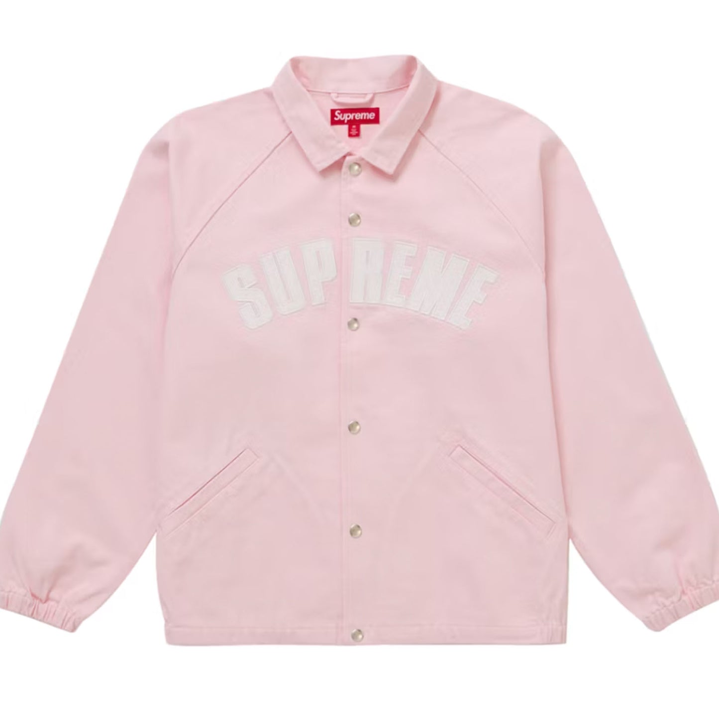 Supreme Arc Denim Coaches Jacket (SS25) Pink