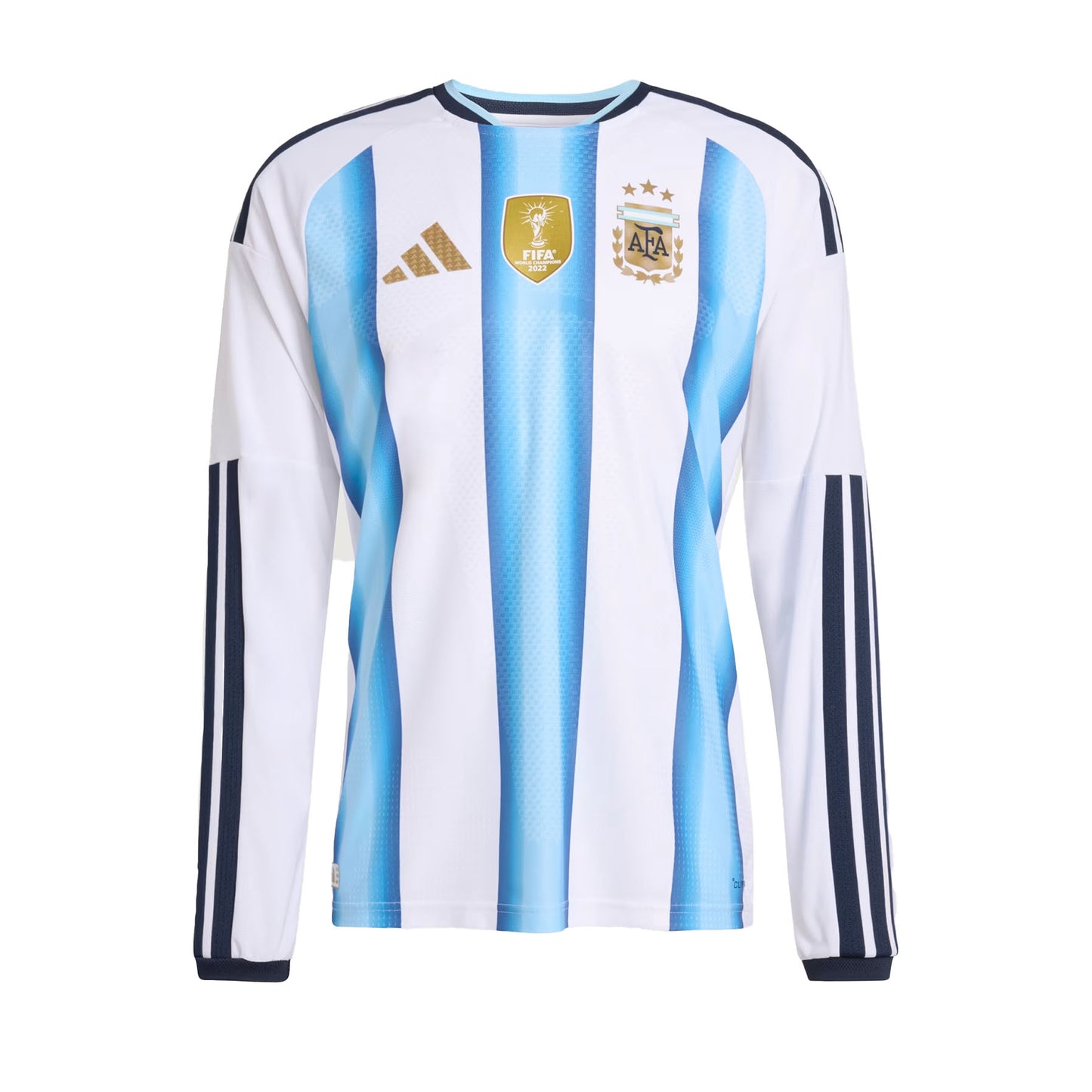 KA8068 adidas Argentina 26 Home Authentic Long Sleeve Jersey