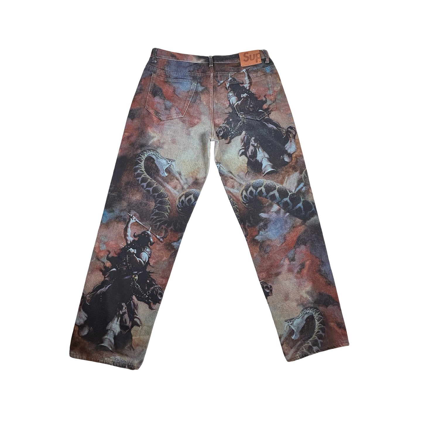 Supreme Frazetta Loose Fit Jean Multicolor [USED] - 32 (Used2)