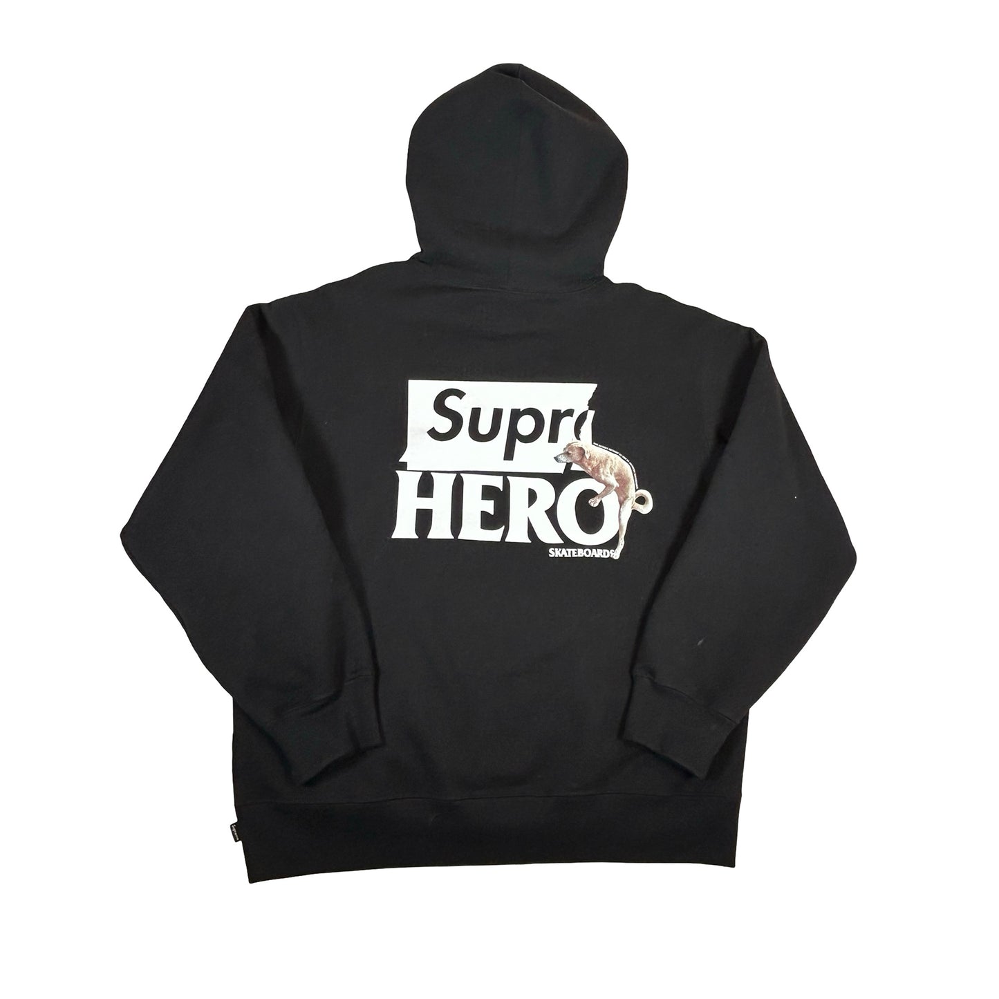 Supreme ANTIHERO Hooded Sweatshirt Black (SS22) [USED] - M (Used)
