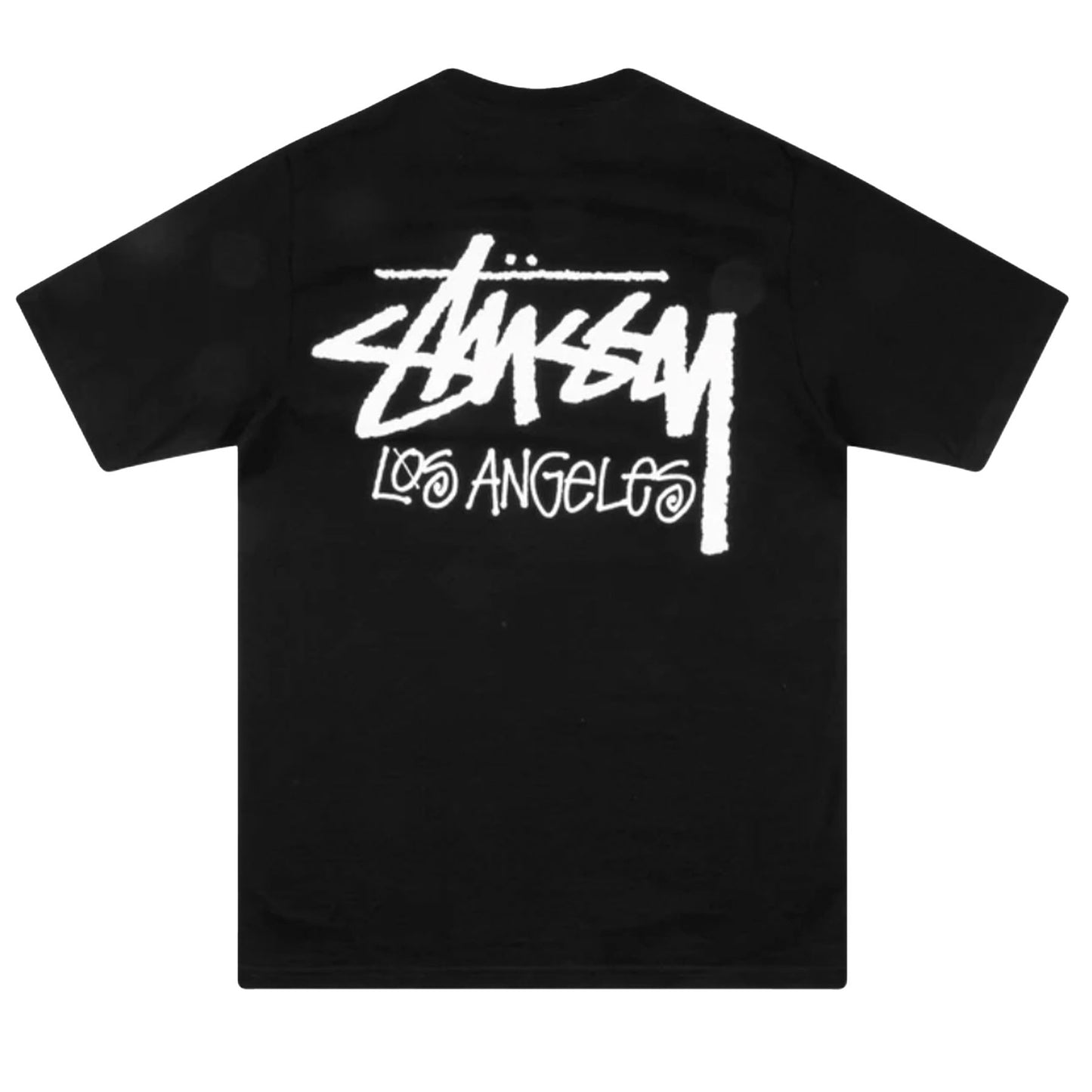 Stussy Stock Los Angeles Tee Black [USED] - XL (Used)