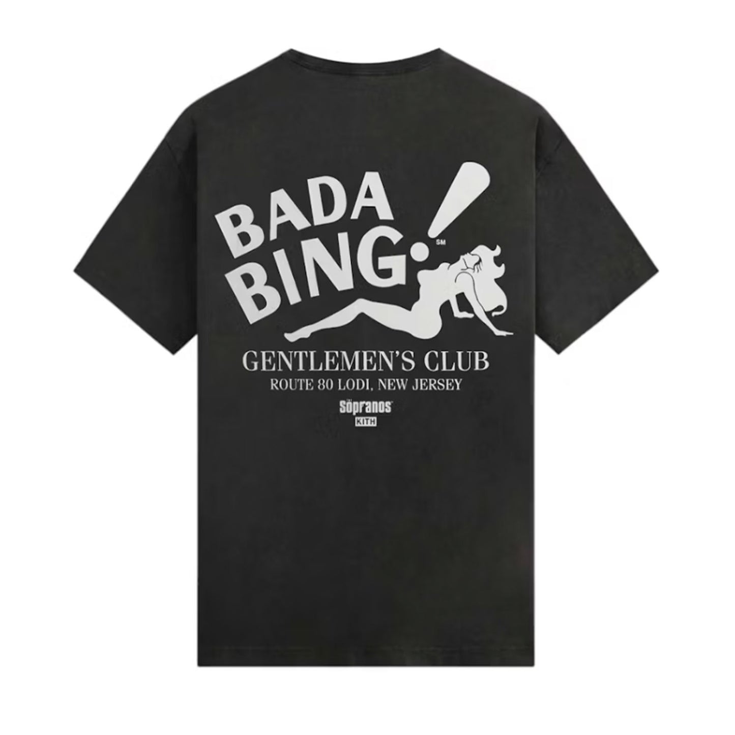 Kith x The Sopranos Bada Bing Vintage Tee Black