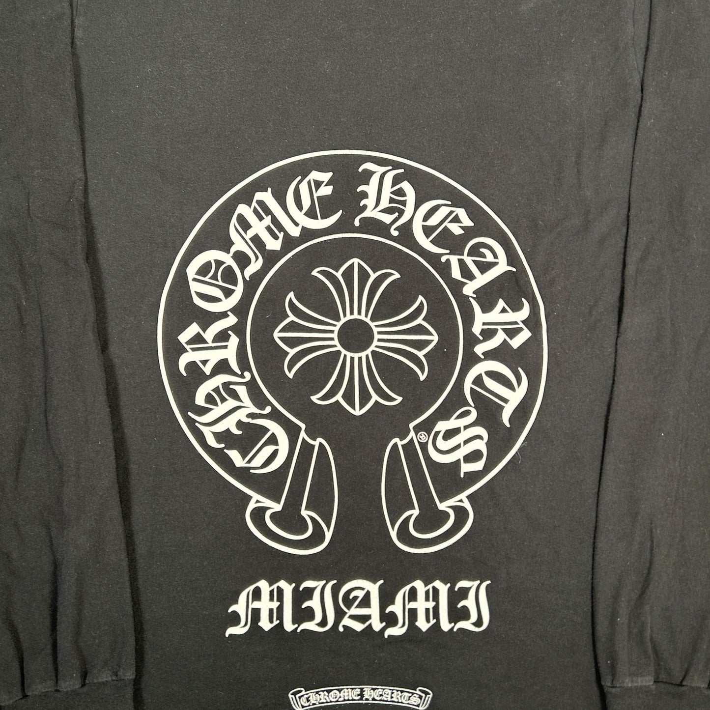 Chrome Hearts Miami Exclusive L/S T-Shirt Pocket Tee Black [USED] - L (Used)