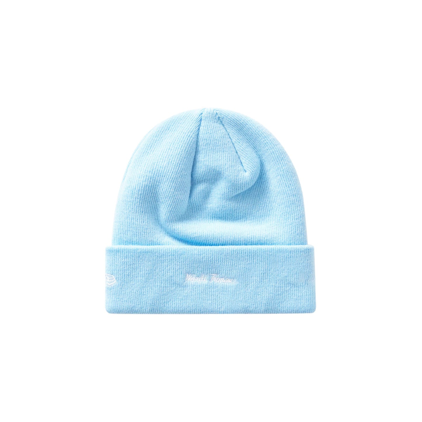 Supreme New Era Box Logo Beanie (FW19) Light Blue