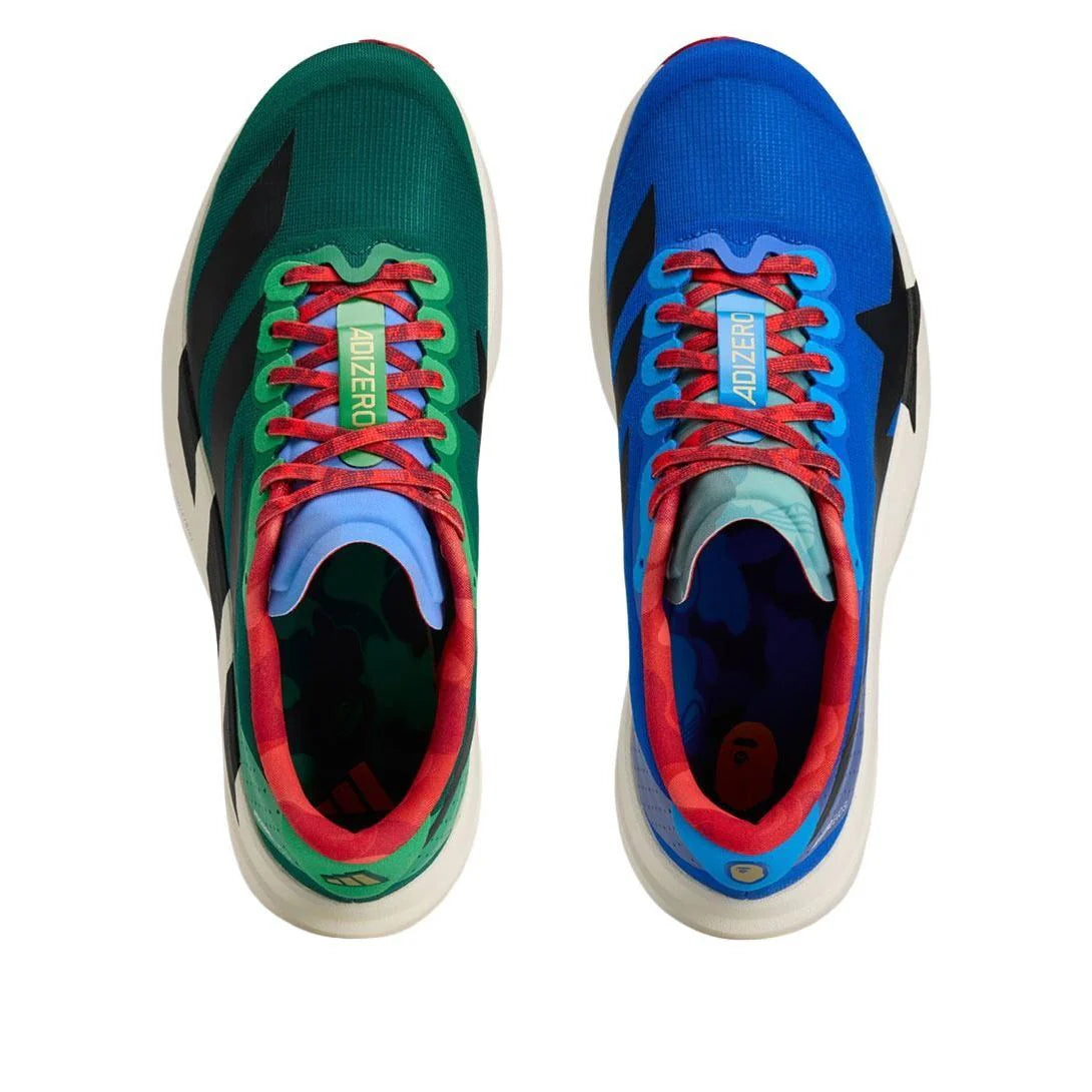 KJ5749 adidas Adizero Evo SL Bape Bape Green Multi [No Box]